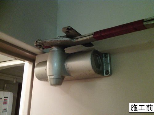 玄関のドアが静かに閉まるようになりました。