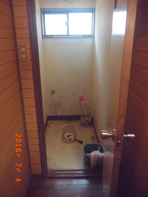 トイレのリフォーム工事