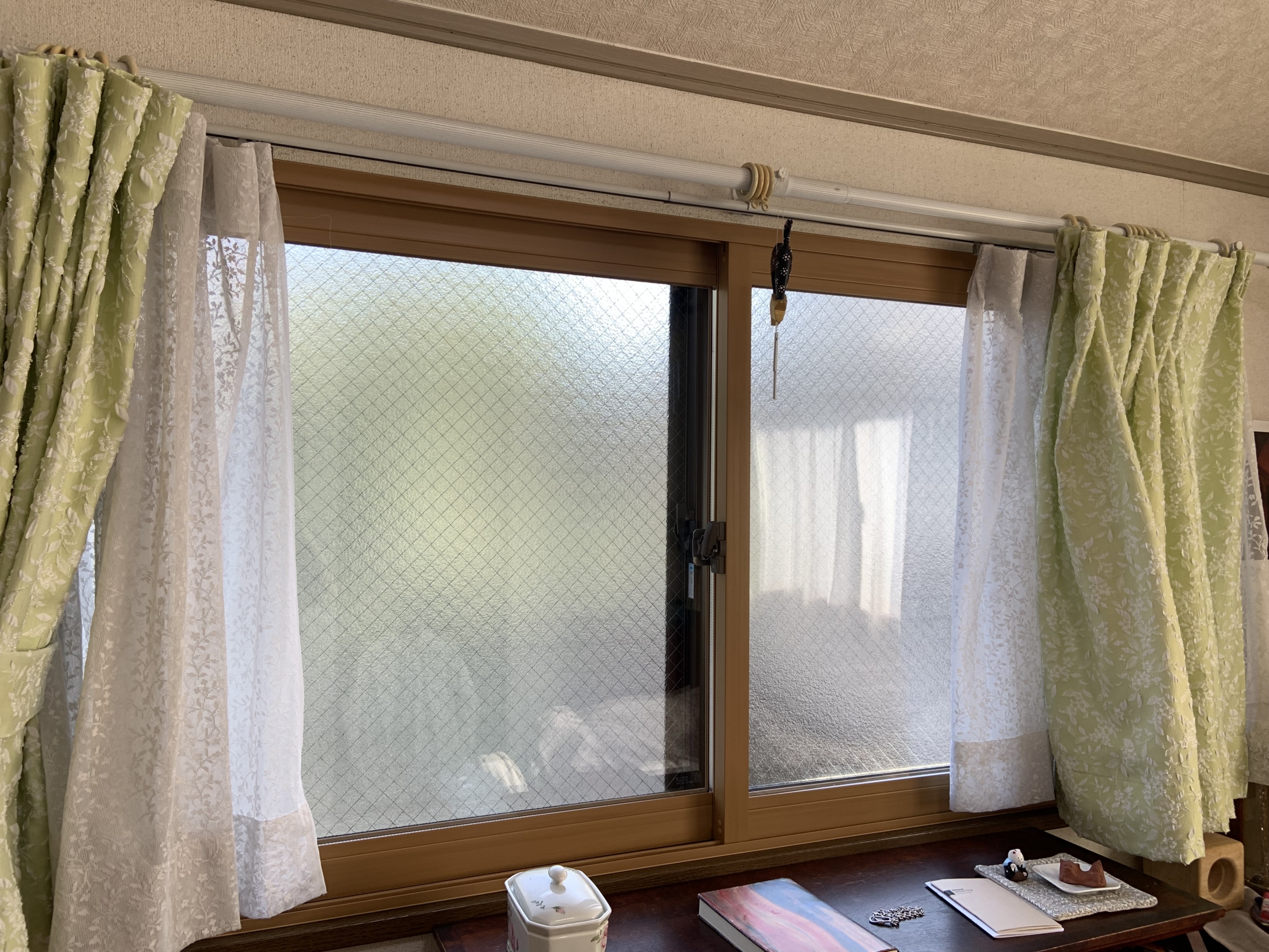 大雨の音がやさしくなった我が家