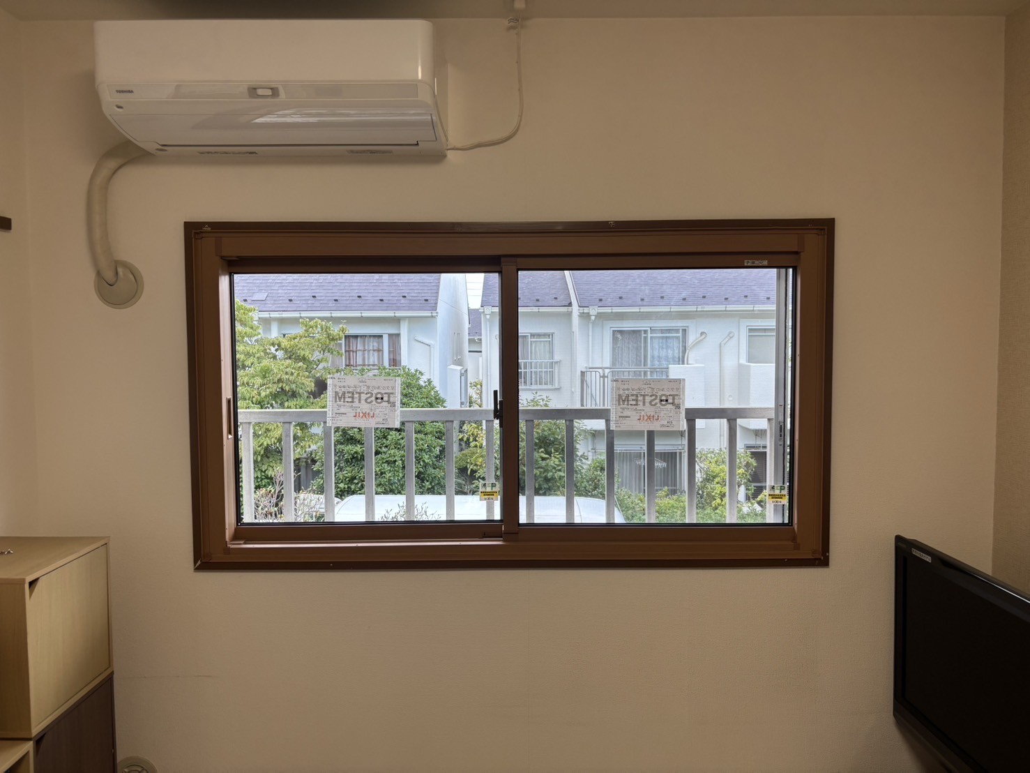 寒さ対策に内窓取付♪