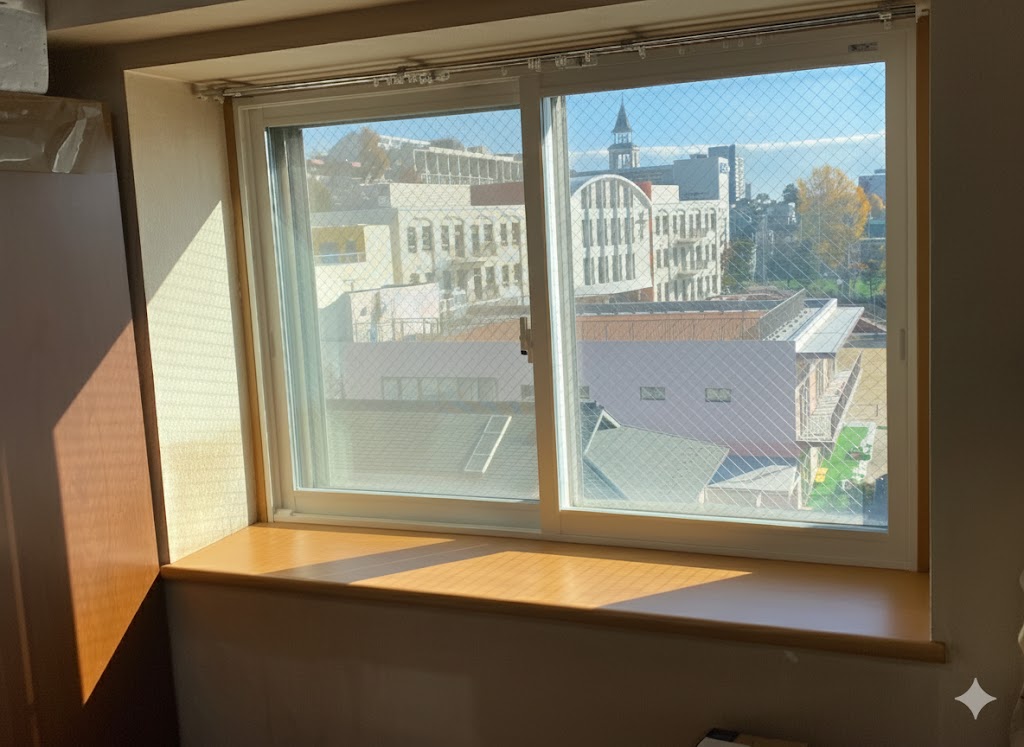 内窓設置で、プライベートの時間が増えた。