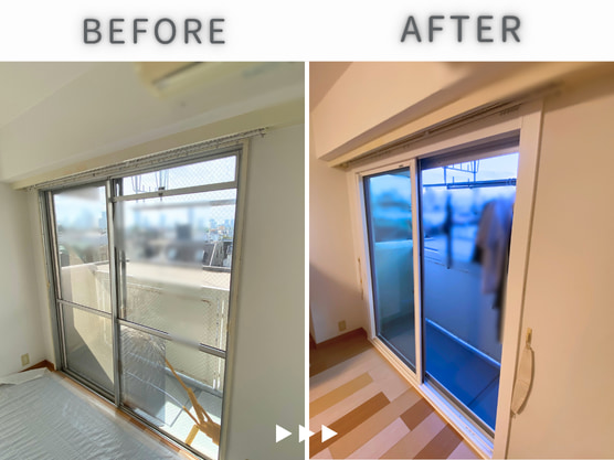 方角別性能で内窓取付