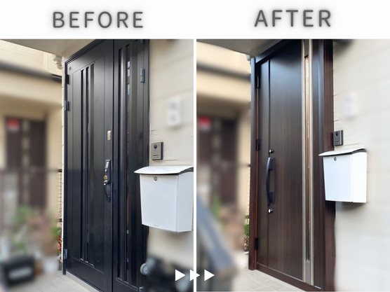 高断熱仕様の玄関ドア